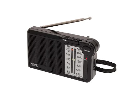 SAL PRENOSNI RADIO PRIJEMNIK RPC5 CRNA