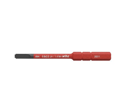 Bit slimBit electric slotted with pin 3.5x75mm ulozak