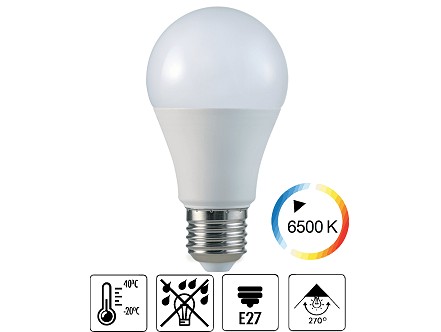 LED sijalica 8W 6500K A60 E27 OPTILED