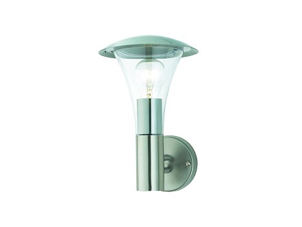 VEGAS spoljna zidna lampa 1XE27 inox IP44