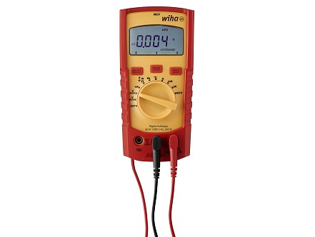 Digitalni multimetar do 1000V AC/DC CAT IV crvena-zuta