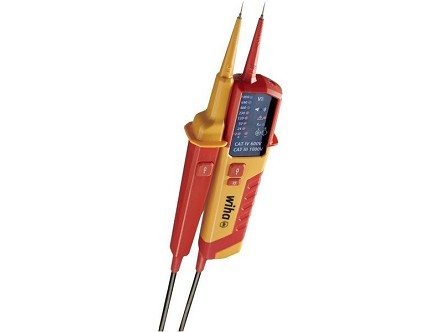 Ispitivac napona i prekida 2P 12-1000VAC/1500VDC crvena LED