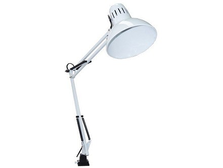 STONA LAMPA ZA RADNI STO 1XE27 BELA M1070 MITEA