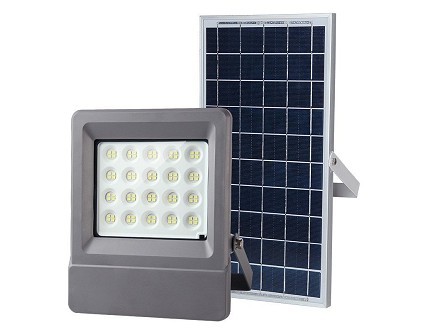 Premium solarni reflektor 70W 6500K IP65 sivi