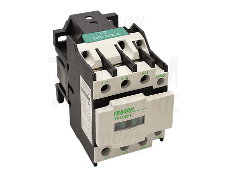 Kontaktor 660V 50Hz 25A 11kW 24V AC 3×NO+1×NO