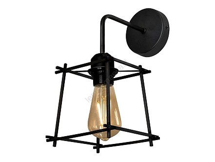 Lampa zidna 1XE27 crna 238x160mm