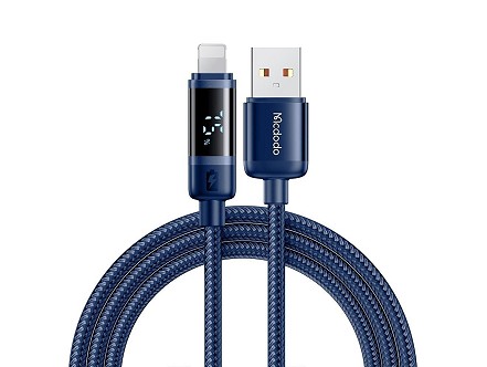 MCDODO CA-5001 KABL DIGITAL DISPLAY 12W, USB na Lightning, DUŽINA 1,2m, PLAVI