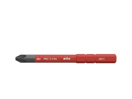 Slim Bit 2831 PH2x75mmphilips elektricarska crvena