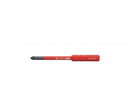 Slim Bit 2831 PZ2x75mmpozidriv elektricarska crvena