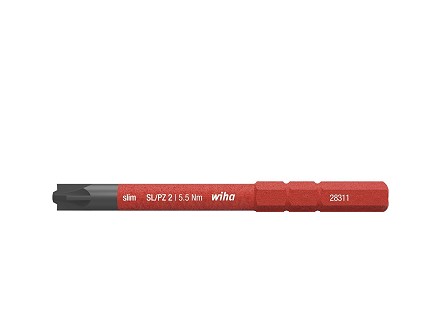 Slim Bit 2831 SL/PZ 2x75mm plusminus elektricarska crvena