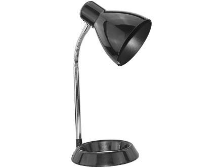 Stona lampa O postolje crna