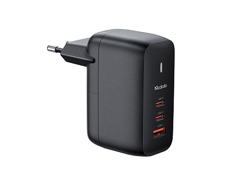 MCDODO CH-0291 ZIDNI Punjač 65W, DUAL TIP-C+USB-A KONEKTORI