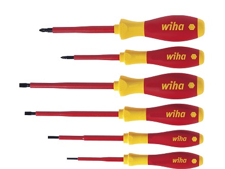 Odvijac garnitura 320NZK6SO 6pcs ravna pozidriv elek. c-z