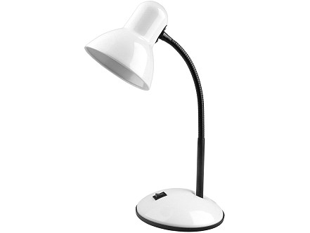 Stona lampa bela 40W E27
