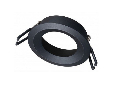 Ugradna lampa crna okruglaM206017 Mitea