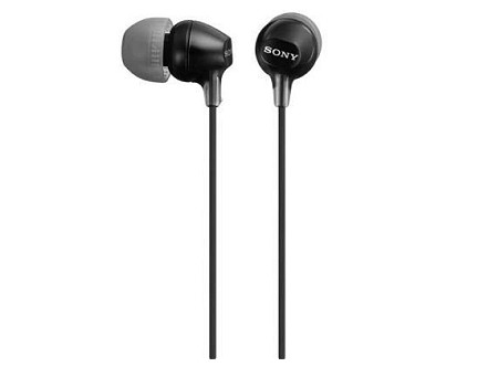 SONY MDR-EX15LPB Crne slušalice