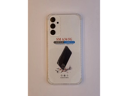 Samsung A34 transparent sa ojačanim ivicama