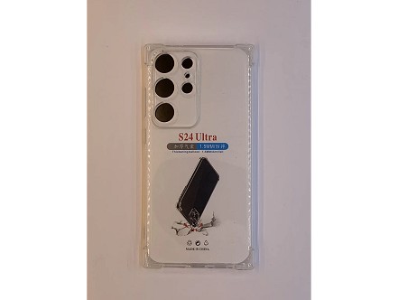 Samsung S24 Ultra transparent sa ojačanim ivicama