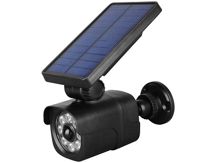 Solarna zidna lampa SMD 4W lazna kamera sa senzorom