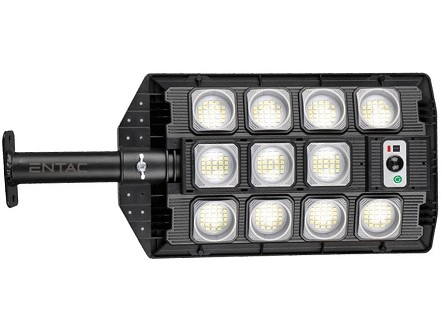 LED solarna ulicna lampa sa dalj. senz. pok. 55W 1000lm IP65