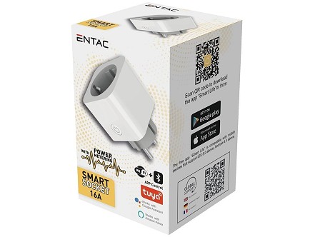 Smart uticnia sa meracem potrotrosnje WIBLE 3680W 16A IP20
