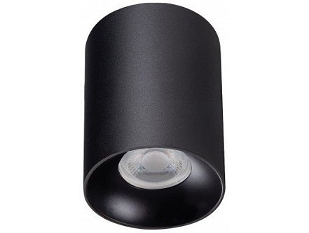 Plafonska lampa valjak GU10 140mm crna IP20