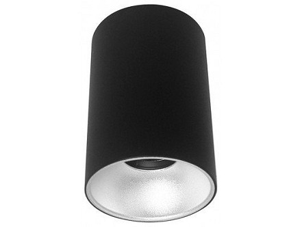 Plafonska lampa valjak GU10 140mm crna IP20