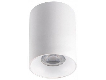 Plafonska lampa valjak GU10 140mm bela IP20