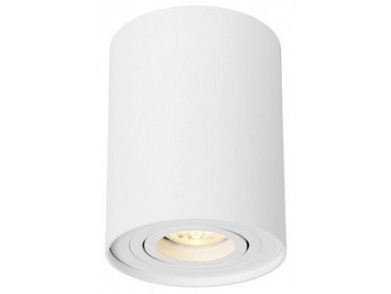 Plafonska lampa valjak okretni GU10 125mm bela IP20