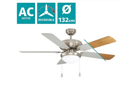 LUSTER VENTILATOR SA SVETLOM 1XE27 35078 EGLO