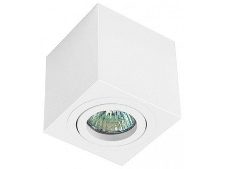 Plafonska lampa valjak okretni GU10 84mm bela IP20
