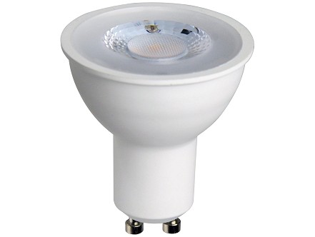 LED sijalica spot alu+plastik 7W GU10 CW 6400K otvor.