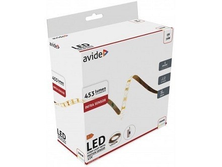 LED traka 12V 5W 3000K 1m sa infra senzorom
