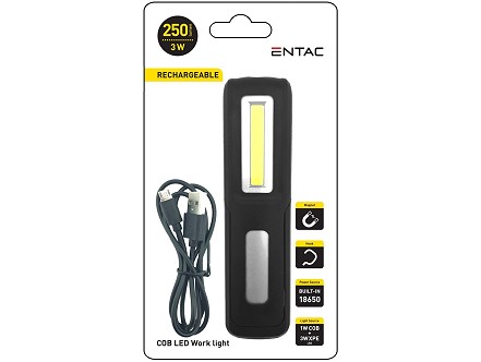 Radionicka lampa 1W COB + 3W XPE punjiva