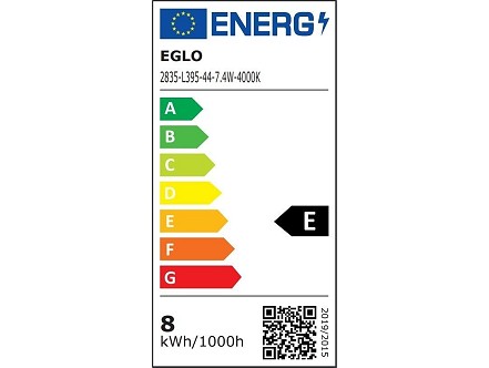 ZIDNA LED LAMPA ZA SLIKE 7.4W NW GALENZANA 74061 CRNA ECO EGLO