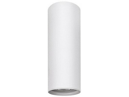 Plafonska lampa valjak GU10 100mm bela IP20