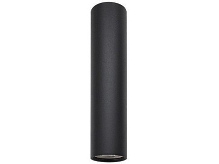 Plafonska lampa valjak GU10 170mm crna IP20