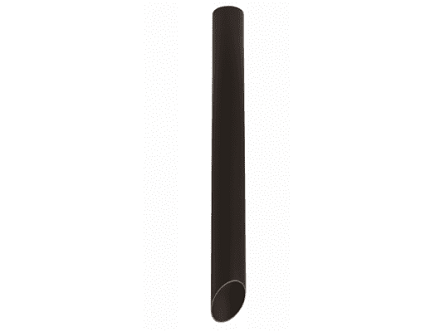 Plafonska lampa valjak kosa GU10 350mm crna IP20