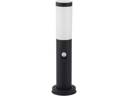 Spoljna stubna lampa Boca 1xE27 senz. 450mm IP44 Crna