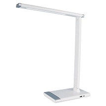 LED stona lampa Scott 12W 5000K bela sa adapterom