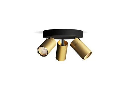 PLAFONSKA SPOT LAMPA 3XGU10 IDRIS IP44 KRUG PHILIPS