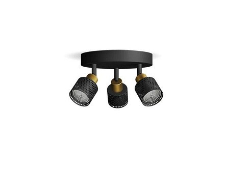 PLAFONSKA SPOT LAMPA 3XGU10 NIALL KRUG PHILIPS