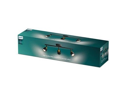 PLAFONSKA SPOT LAMPA 3XGU10 NIALL PHILIPS