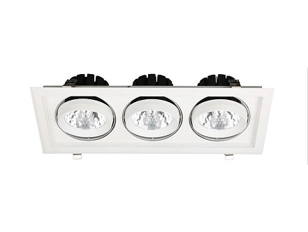 LED downlighter kockasti 3x30W Sein IP20 8400lm NW 4000K 20