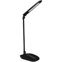 LED stona lampa dimabilna 10W 5000K crna sa adapterom