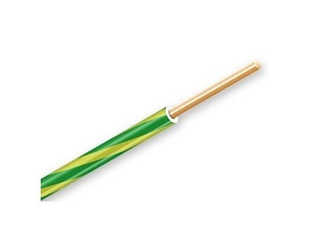 (Z) P-6 zeleno/zuta (H07V-U) pun presek provodnik