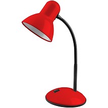 Stona lampa 40W E27 crvena klasik