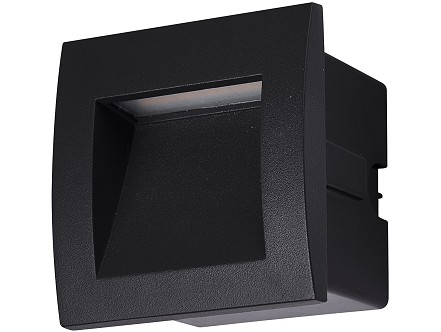LED spoljna stepenisna lampaugradna 3W WW IP54 9cm AVIDE