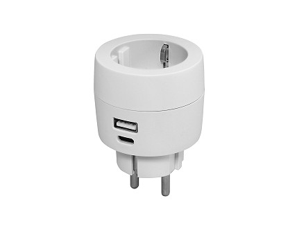 Uticnica sa USB punjacem A+C