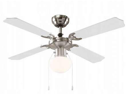 LUSTER VENTILATOR SA SVETLOM 1xE27 56035 EDI LIGHT EGLO